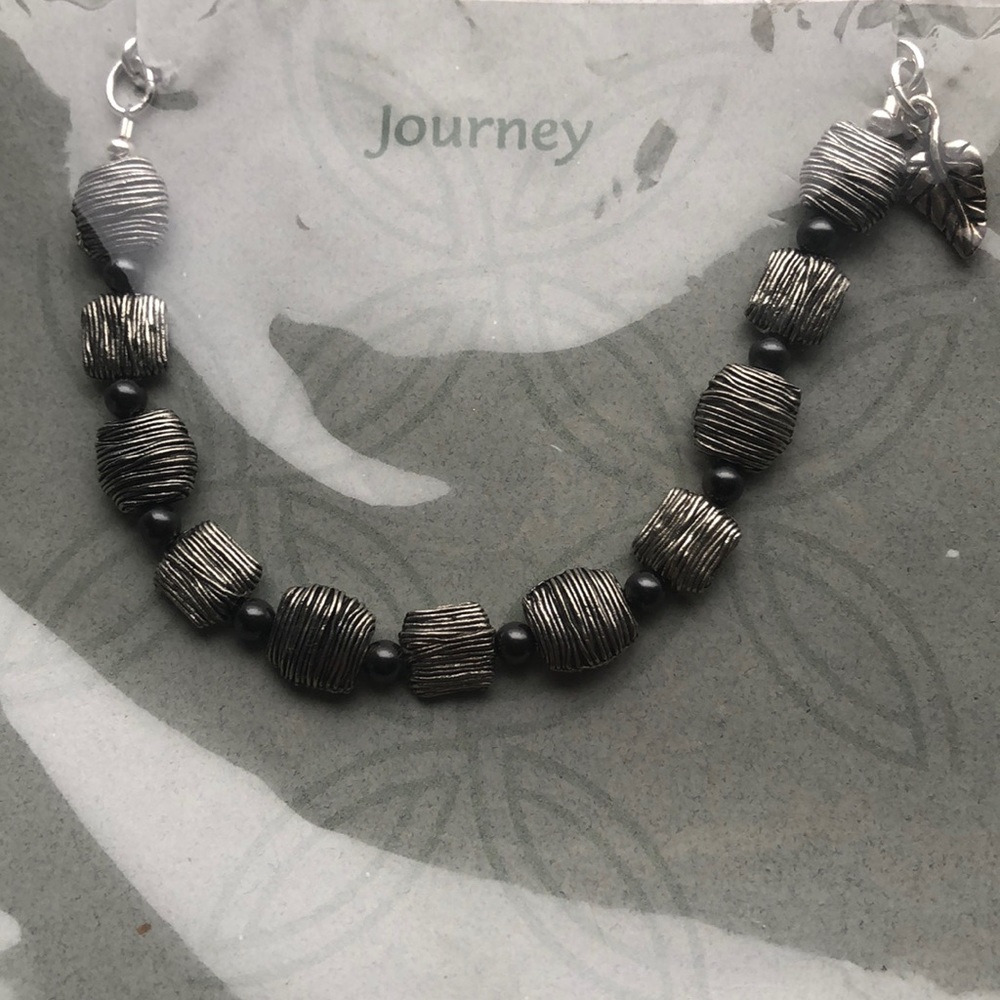 COPY - Uplifting Journey Earthy Sterling Silver Bracelet
